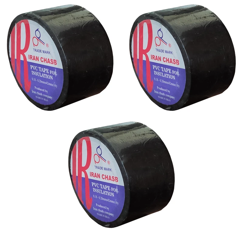 چسب پی وی سی ایران چسب مدل meshpvc333 عرض 4 سانتی متر بسته 3 عددی