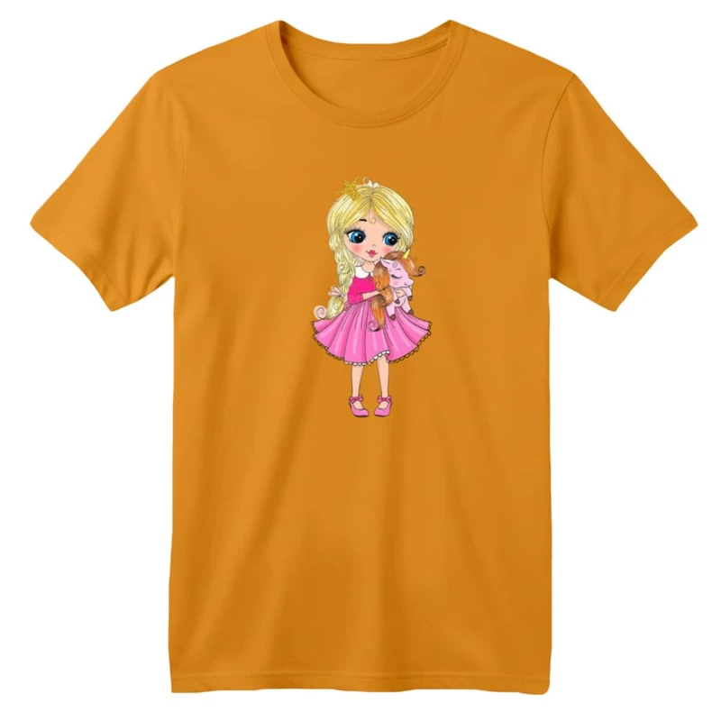 تی شرت آستین کوتاه بچگانه مدل یونیکورن کد ۲۳