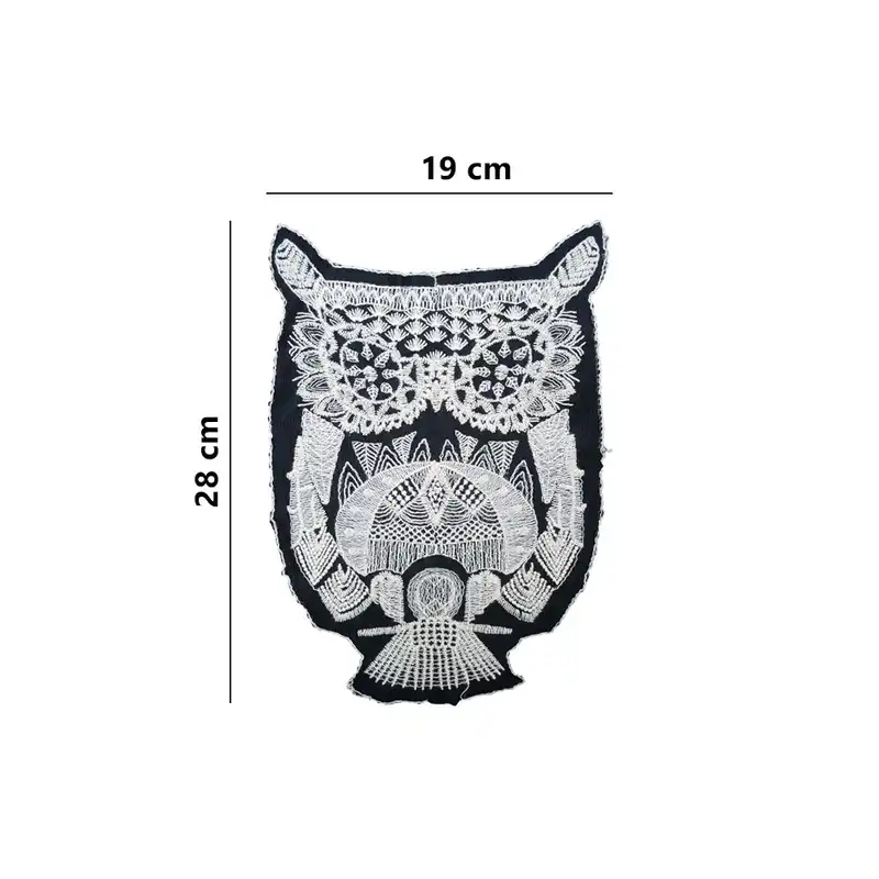 استیکر پارچه و لباس مدل بوف کور