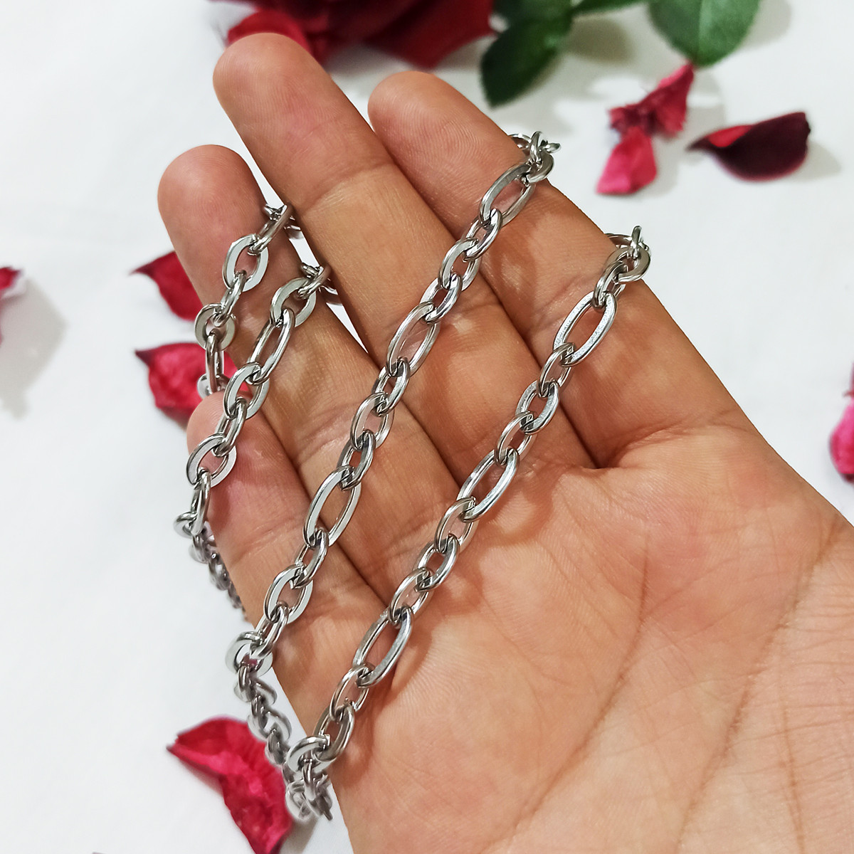 زنجیر مردانه سلین کالا مدل استیل کد ce-As9