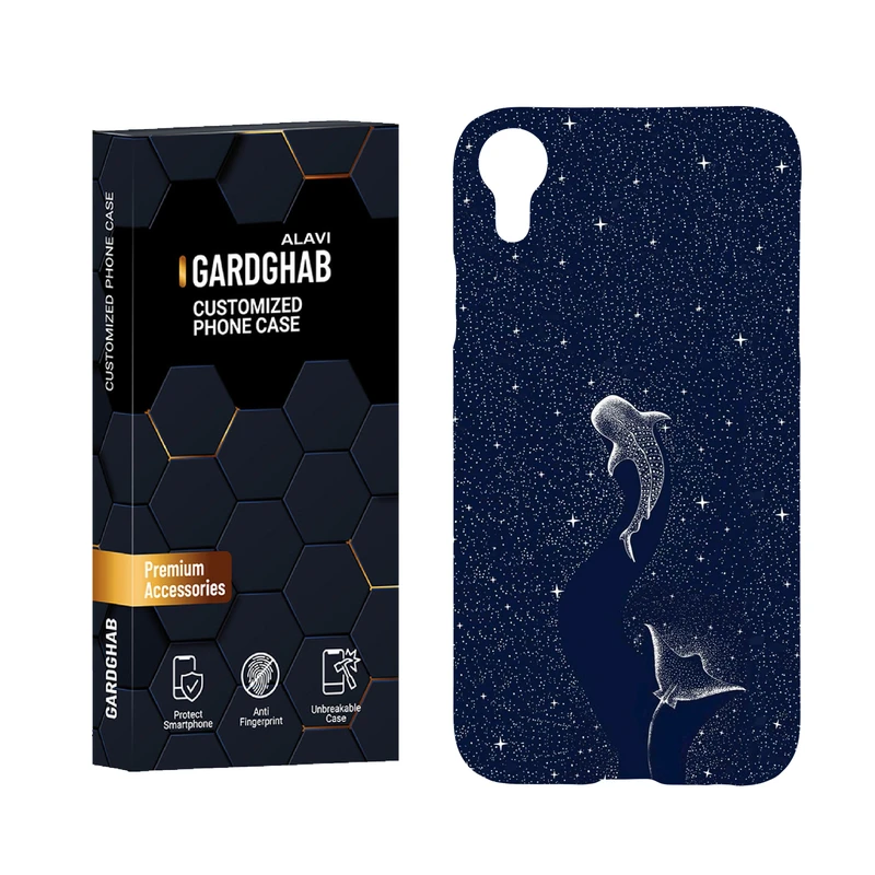 کاور گارد قاب علوی مدل هنری مناسب برای گوشی موبایل اپل iPhone XR