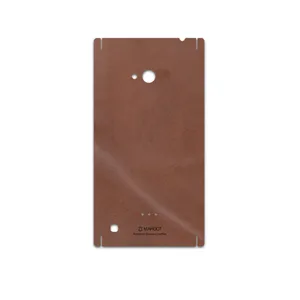 MAHOOT Matte_Natural_Leather Cover Sticker for Nokia Lumia 720
