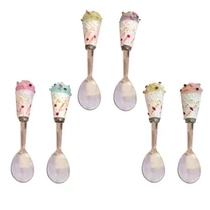 قاشق بستنی خوری مدل 43 بسته 6 عددی