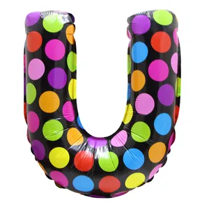 بادکنک فویلی مدل حروف کد U