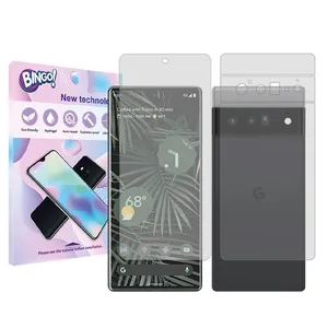 Bingo transparent  Screen Protector Suitable for Google Pixel 6 Pro Phone with Back Protector