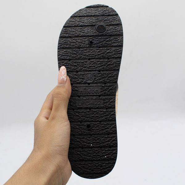 دمپایی لاانگشتی زنانه نیکتا مدل 022-15 شنی کد 1284-CR