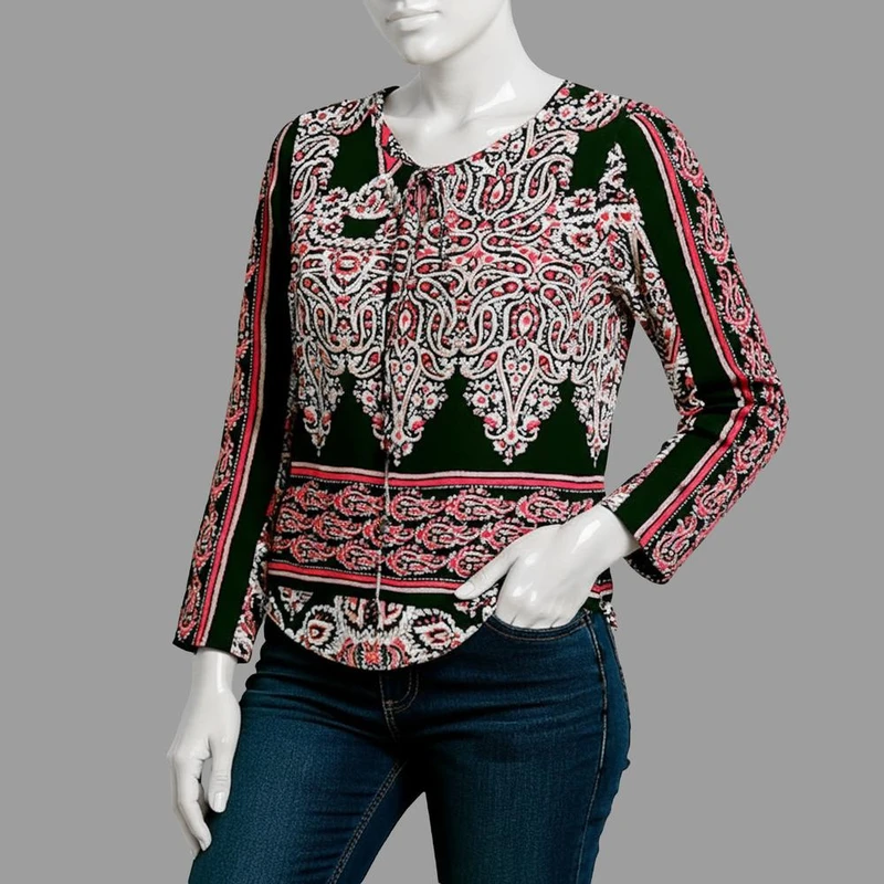 بلوز آستین بلند زنانه مدل 195963