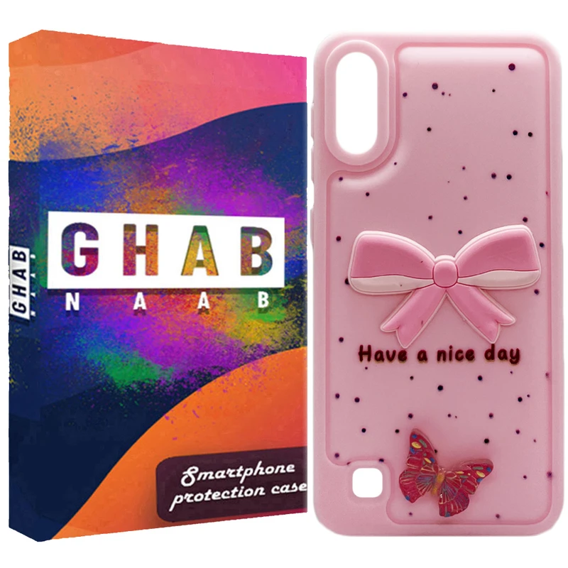 کاور قاب ناب مدل فانتزی دخترانه طرح پروانه مناسب برای گوشی موبایل سامسونگ Galaxy A10 / M10