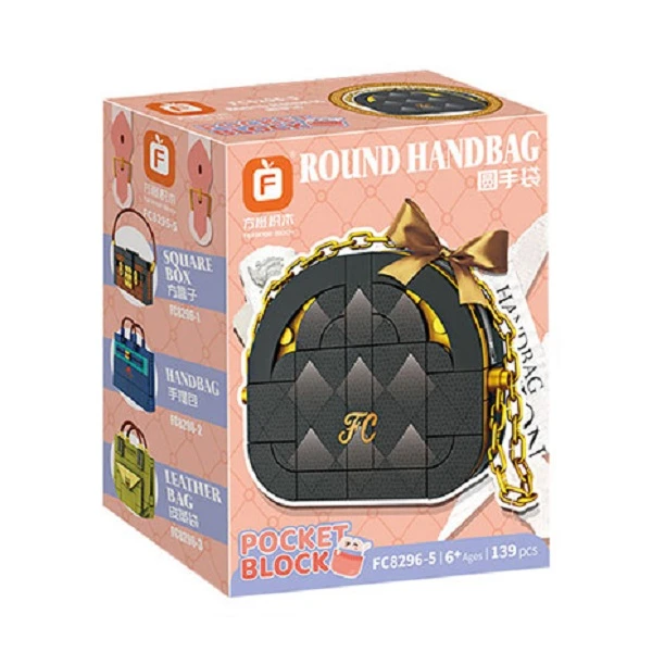 ساختنی 139 قطعه اف مدل Round Handbag کد 82965