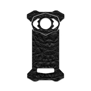 MAHOOT Black-Crocodile-Leather Cover Sticker for Doogee S98 Pro