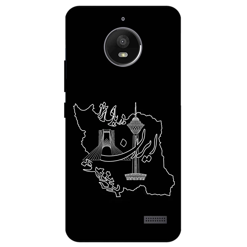 کاور مگافون طرح ایران مدل 1870 مناسب برای گوشی موبایل موتورولا Moto E4