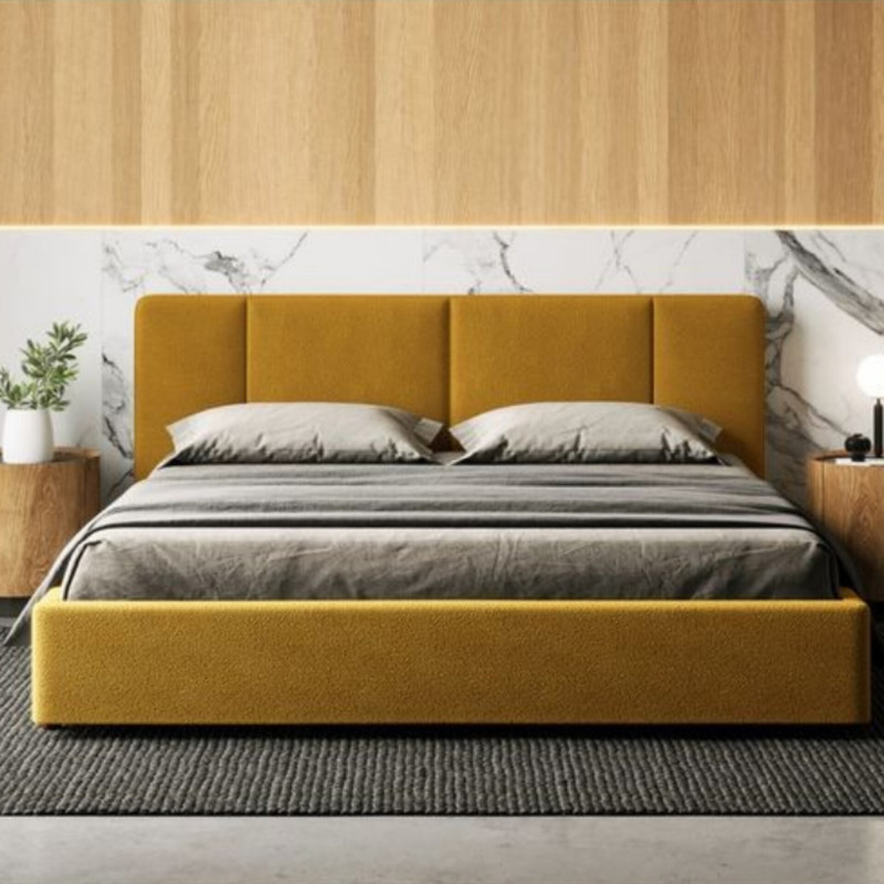تخت خواب دو نفره کد DR 4568 سایز 200x180 سانتی متر