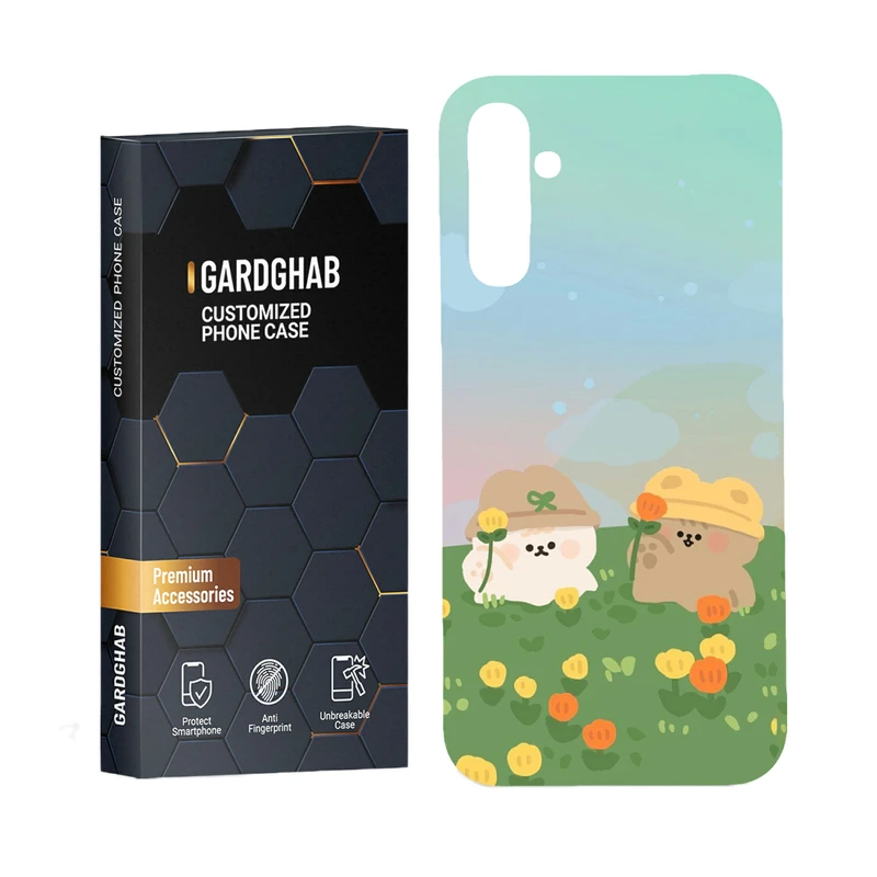 کاور گارد قاب مدل دخترانه مناسب برای گوشی موبایل سامسونگ Galaxy A14