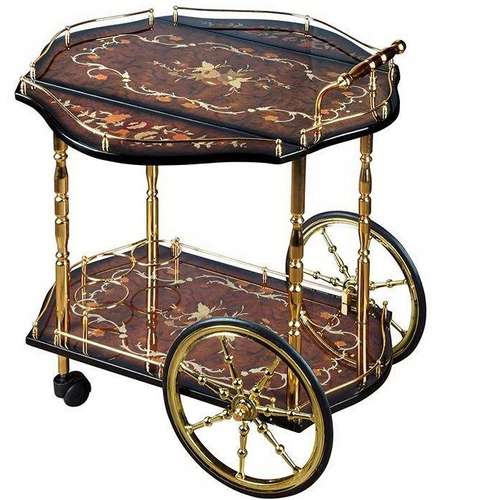 میز پذیرایی مدل كالسكه اي M-209