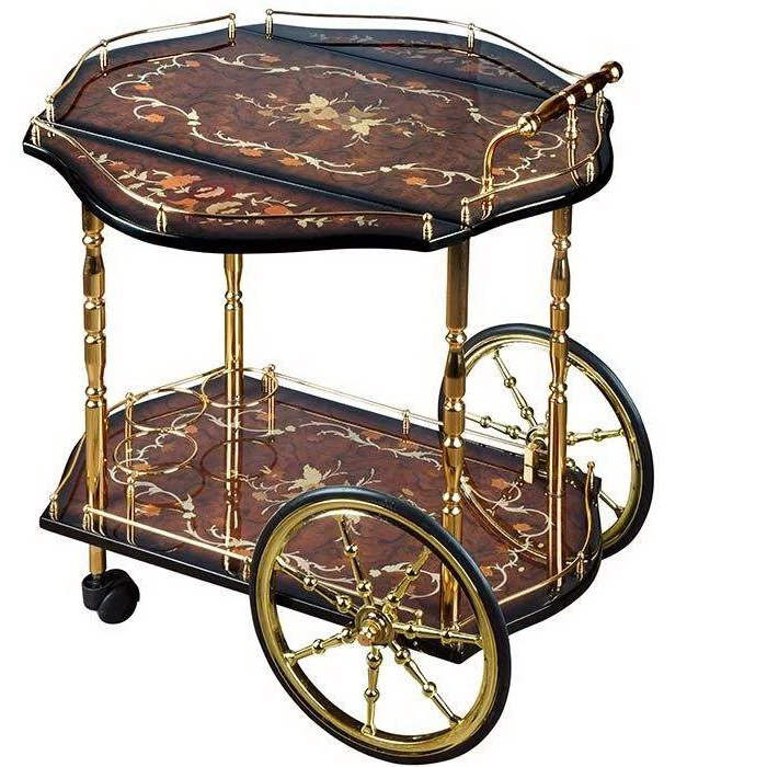 میز پذیرایی مدل كالسكه اي M-209