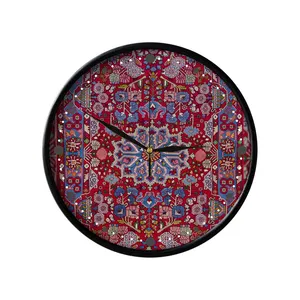 ساعت دیواری مدوپد طرح فرش نهاوند مدل C-Nahavand20