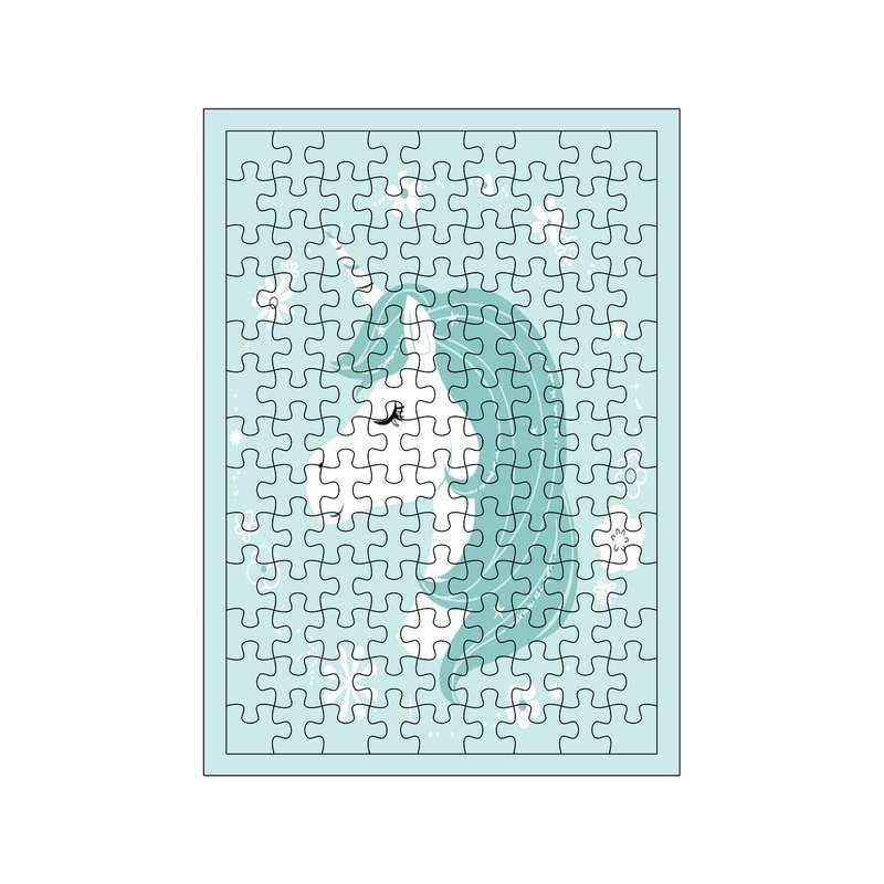 پازل 117 تکه مدل یونیکورن کد 1777