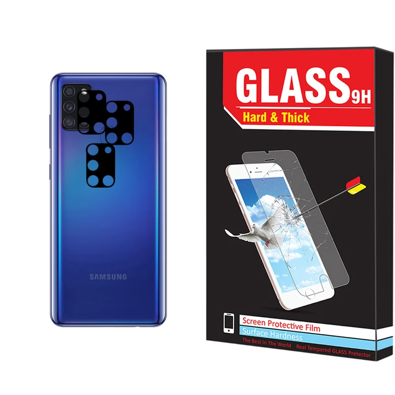 محافظ لنز دوربین هارد اند تیک مدل MTL-01 مناسب برای گوشی موبایل سامسونگ Galaxy A21s بسته سه عددی