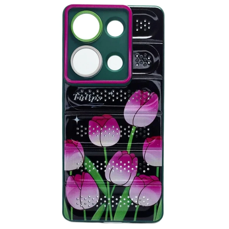 کاور قاب آوش طرح عروسکی مدل دخترانه 04 مناسب برای گوشی موبایل شیائومی REDMI NOTE13 PRO 4G