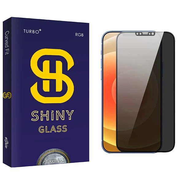 محافظ صفحه نمایش سرامیکی حریم شخصی آتوچبو مدل Shiny Pro مناسب برای گوشی موبایل اپل iPhone 13