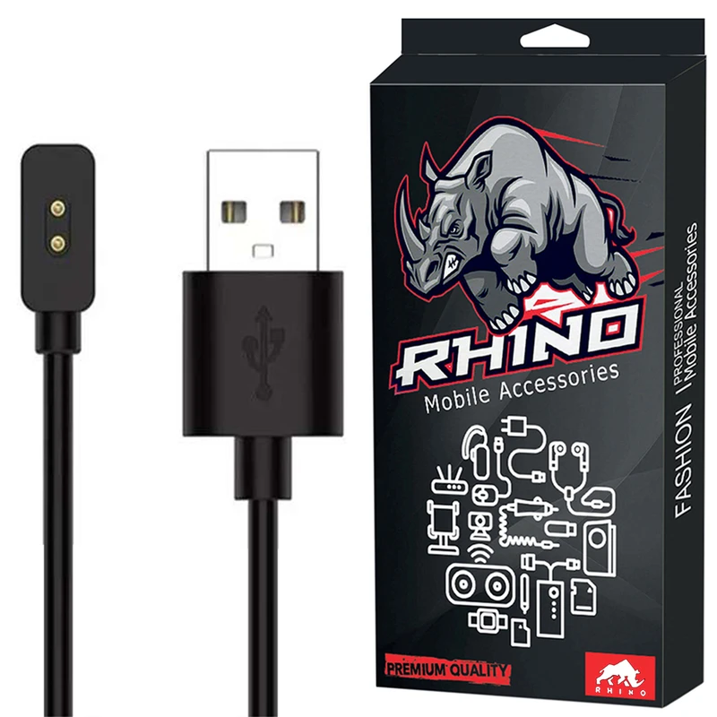 کابل شارژ راینو مدل R-Charge مناسب برای ساعت هوشمند شیائومی Mi Band 8 / Mi 8 Pro