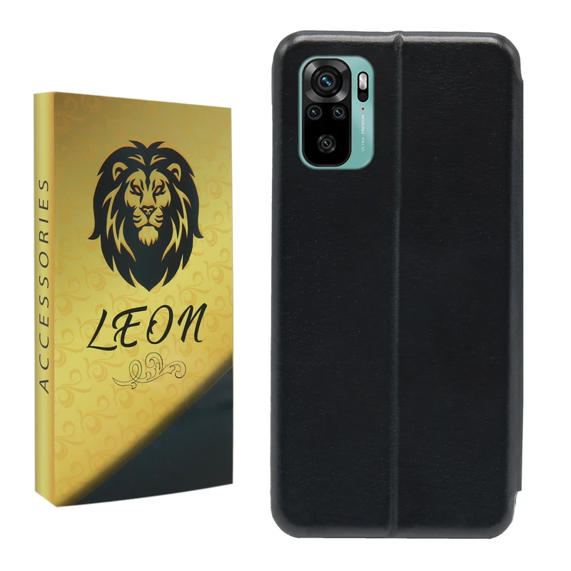  کیف کلاسوری لئون مدل Moder Yo مناسب برای گوشی موبایل شیائومی Redmi Note 10 4G