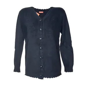 ژاکت زنانه گپ مدل گل برجسته