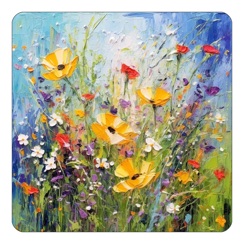 مگنت کاکتی طرح نقاشی رنگ روغن مدل mp71298