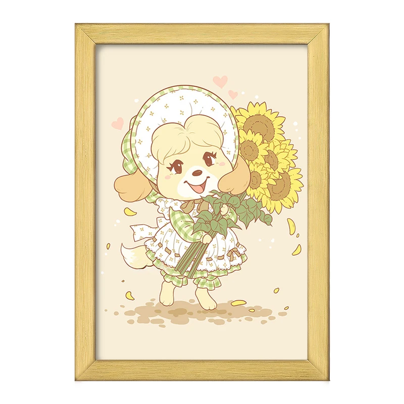 تابلو خندالو طرح بازی انیمال کراسینگ (Animal Crossing) کد 32670