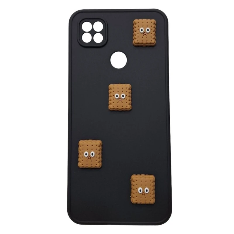 کاور طرح عروسک بیسکویت مدل 10A_9C مناسب برای گوشی موبایل شیائومی Redmi 10A / 9C
