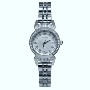 ساعت مچی عقربه‌ای کوارتز زنانه مدل دورنگین صدفی کد 003