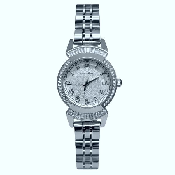 ساعت مچی عقربهای کوارتز زنانه مدل دورنگین صدفی کد 003