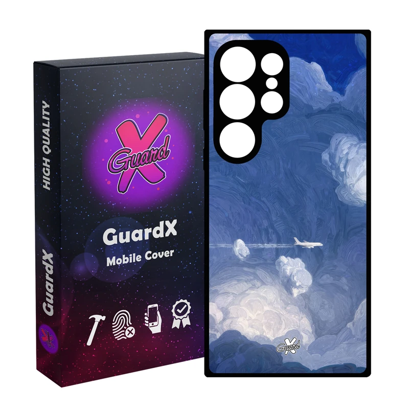 کاور گارد ایکس طرح هواپیما مدل 10597 مناسب برای گوشی موبایل سامسونگ Galaxy S25 Ultra