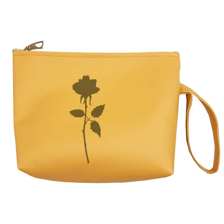 کیف لوازم آرایش زنانه مدل گل رز 44723