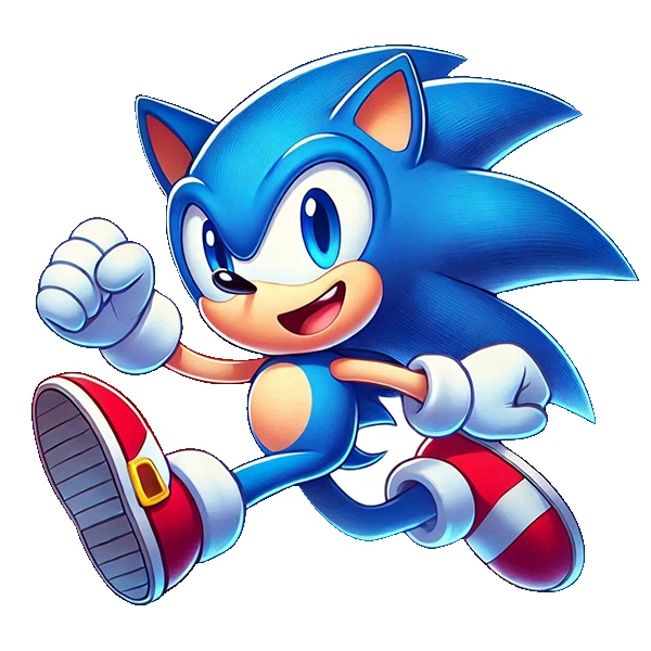 استیکر پارچه و لباس پاد آفرین طرح سونیک کد 873