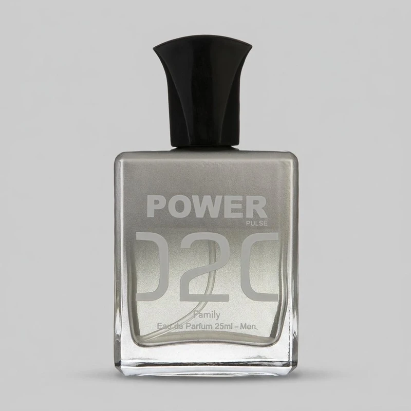 عطر جیبی مردانه پاور پالس مدل مولکول02 حجم 25 میلی لیتر