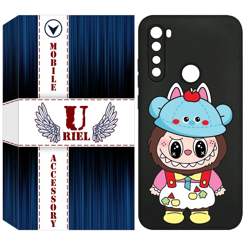 کاور یوریل مدل KSH کد 123 طرح عروسک لبوبو مناسب برای گوشی موبایل شیائومی Redmi Note 8