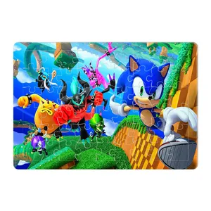 پازل 54 تکه هومرو مدل PL433 طرح انیمیشن سونیک