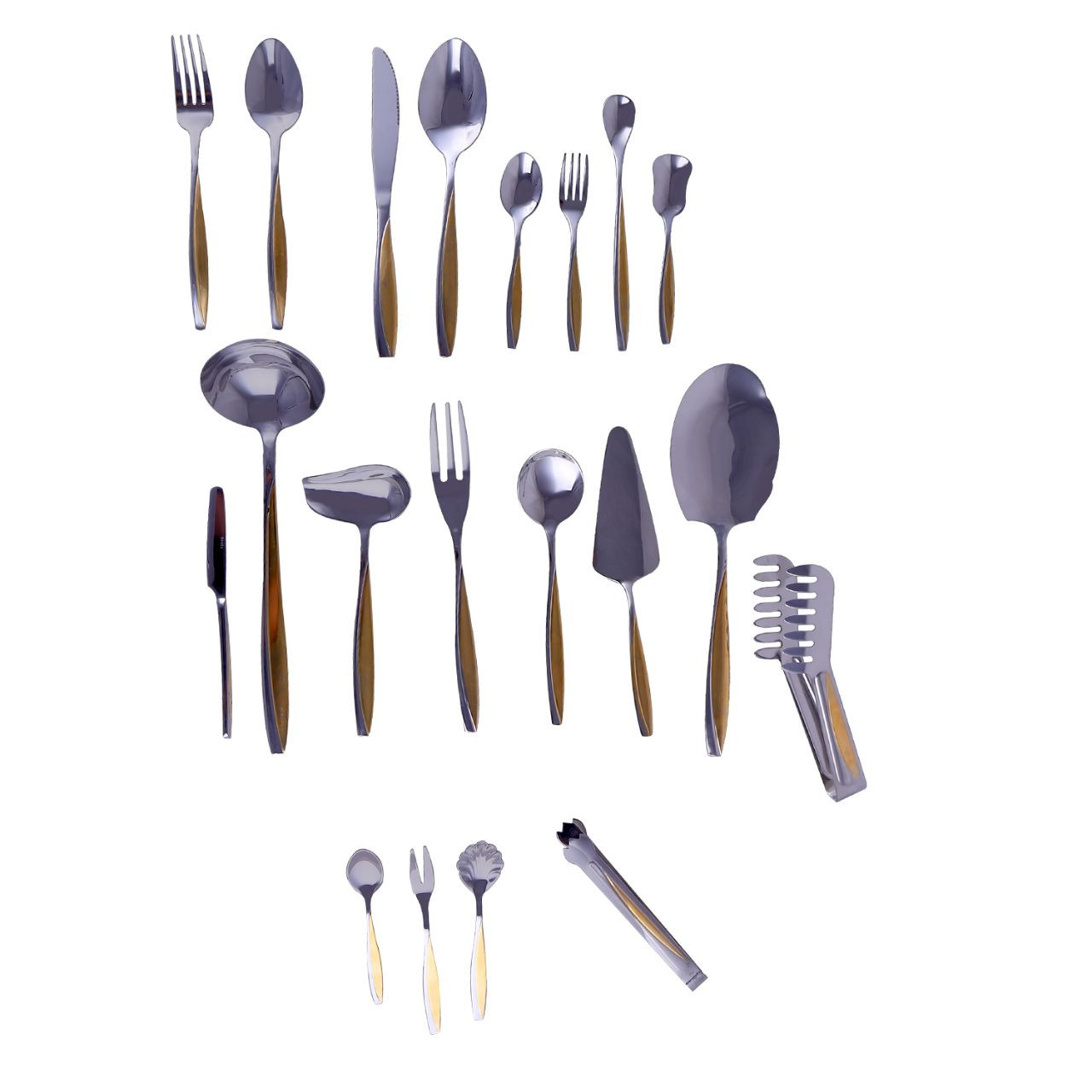 سرویس قاشق و چنگال ۱۴۳ پارچه بونیتو مدل ۳۱۳