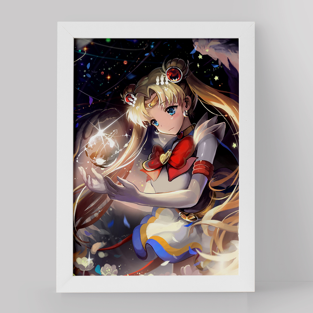 تابلو خندالو مدل اوساگی تسوکینو انیمه سیلور مون Sailor Moon کد 17456