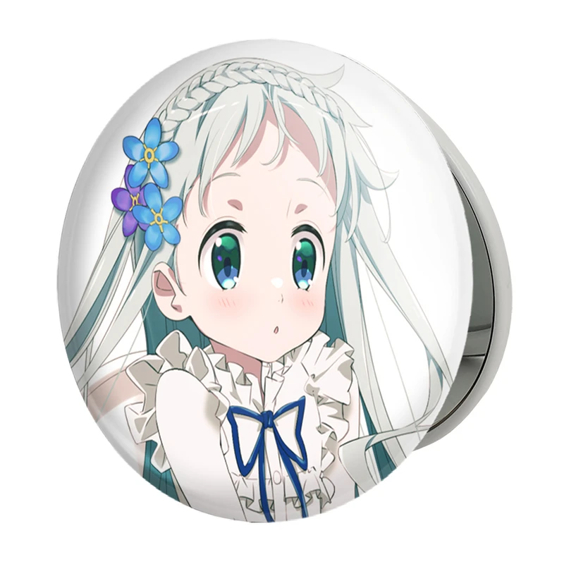 آینه جیبی خندالو طرح میکو هونما انیمه آنوهانا مدل تاشو کد 31952