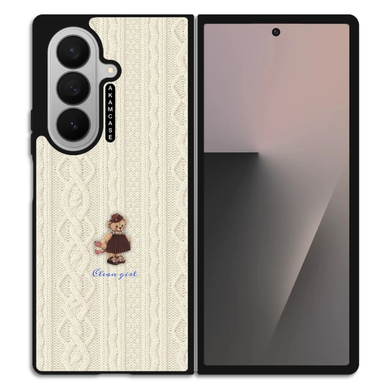 کاور آکام مدل AMC-WSGZFOLD7-TRICOT-19 مناسب برای گوشی موبایل سامسونگ Galaxy Z Fold 7