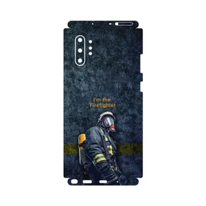 MAHOOT Firefighter-FullSkin Cover Sticker for Samsung Galaxy Note 10 Plus