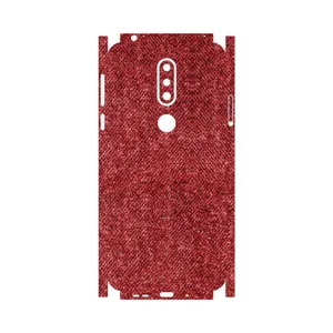 MAHOOT Fabric Texture 4-FullSkin Cover Sticker for Nokia 7.1