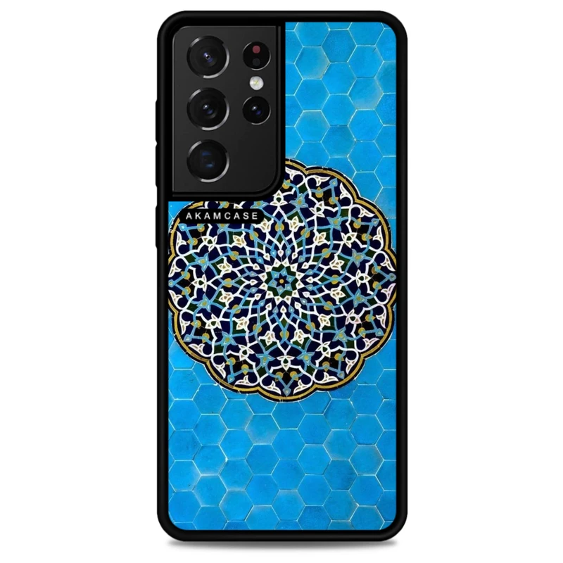 کاور آکام مدل AMC-WSGS21U-MOSAIC-11 مناسب برای گوشی موبایل سامسونگ Galaxy S21 Ultra