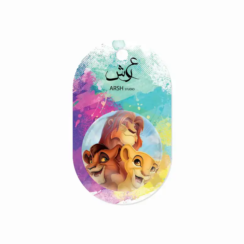 مگنت عرش طرح انیمشین شیرشاه کد Asm051