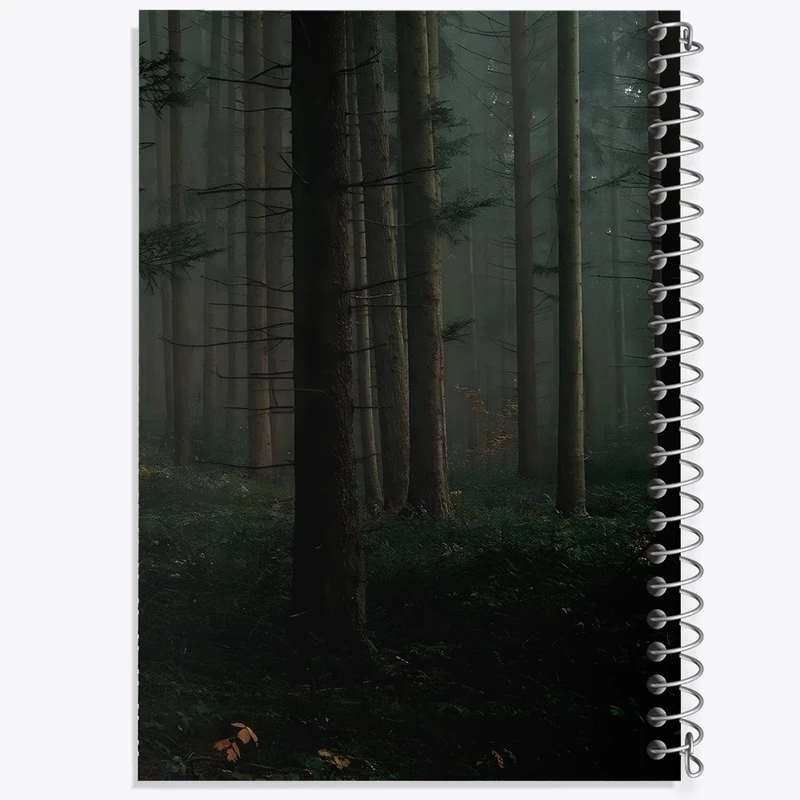 دفتر لیست خرید 50 برگ خندالو طرح جنگل کد F1342