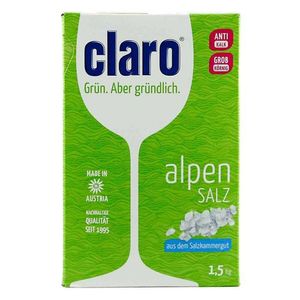 نقد و بررسی نمک ظرفشویی کلارو مدل Alpen Salz وزن 1.5 کیلوگرم توسط خریداران
