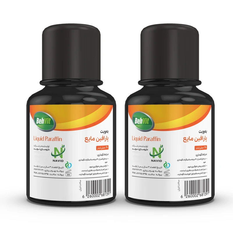 روغن پارافین بهداشتی به ویت مدل 02 حجم 60 میلی لیتر مجموعه 2 عددی