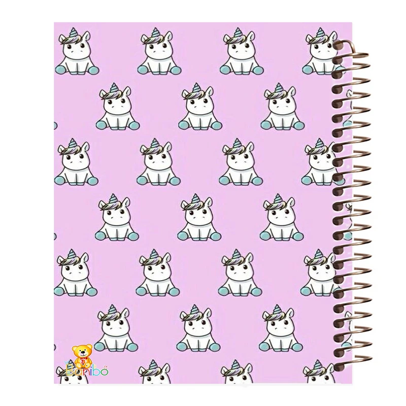 دفتر زبان 100 برگ بانیبو مدل یونیکورن کد 165